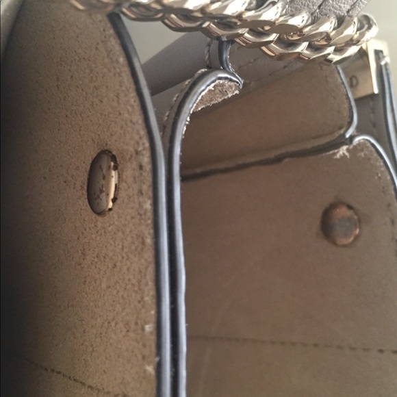 Mint Chloé Small Faye Shoulder Bag, Motty Grey - Picture 11 of 14